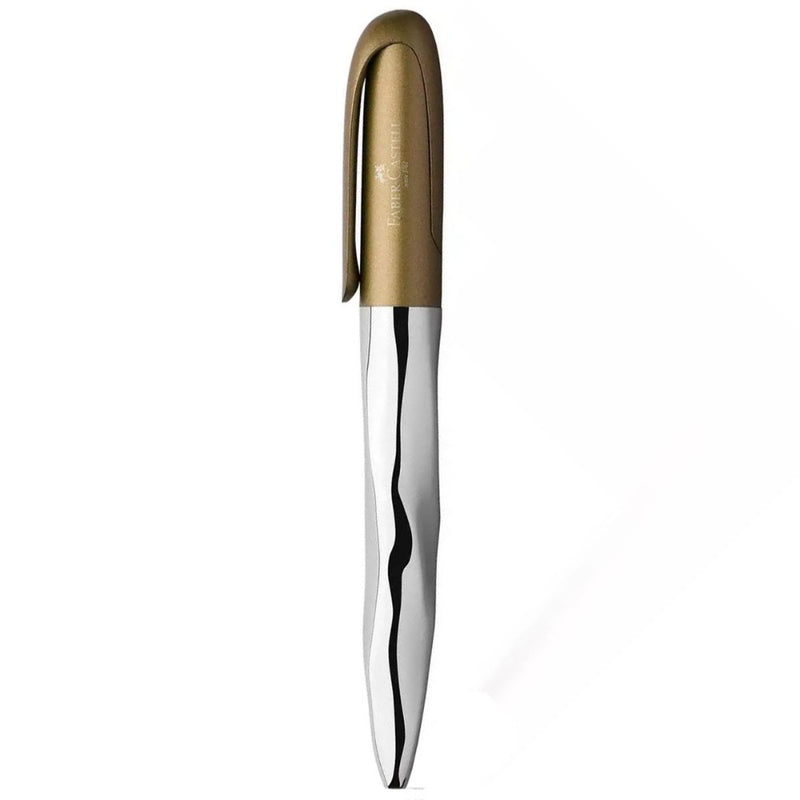 FABER CASTELL, Ballpoint Pen - N'ICE TWIST METALLIC OLIVE GREEN 