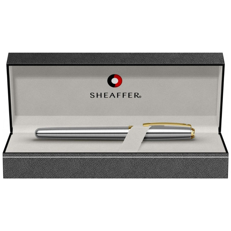 SHEAFFER, Fountain Pen - PRELUDE 342 BRUSHED CHROME GT 13