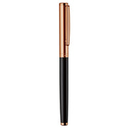 OTTO HUTT, Roller Pen - DESIGN 01 Black Rose Gold 