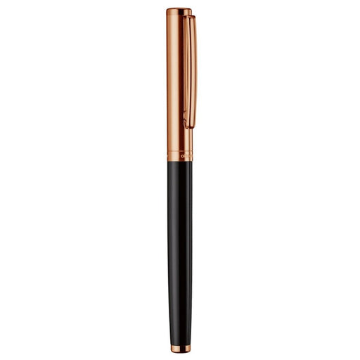OTTO HUTT, Roller Pen - DESIGN 01 Black Rose Gold 