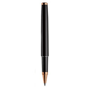 OTTO HUTT, Roller Pen - DESIGN 01 Black Rose Gold 1