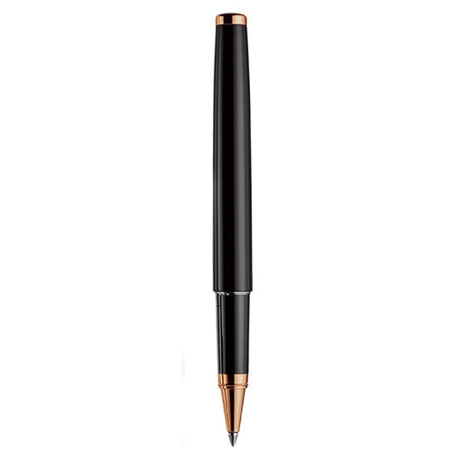 OTTO HUTT, Roller Pen - DESIGN 01 Black Rose Gold 1