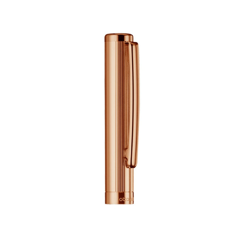 OTTO HUTT, Fountain Pen - DESIGN 01 Black Rose Gold.