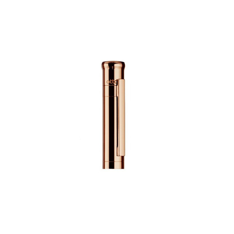 OTTO HUTT, Roller pen - DESIGN 04 Black Rose Gold 2