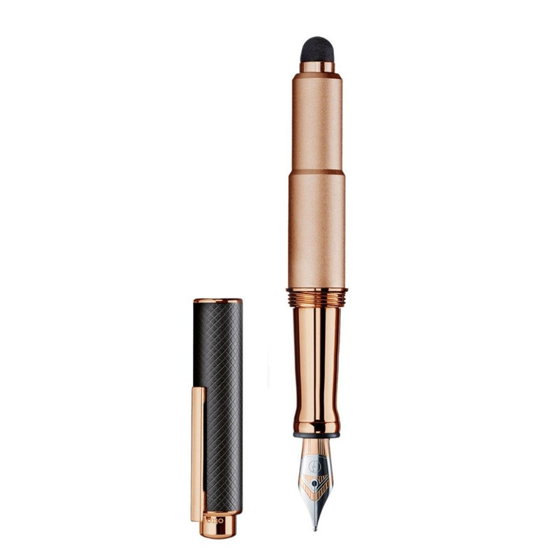 OTTO HUTT, Fountain pen - DESIGN 05 Black Rose Gold 4