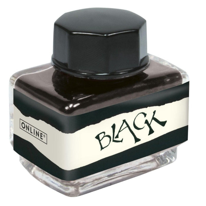 ONLINE, Ink Bottle - Without Scent BLACK 