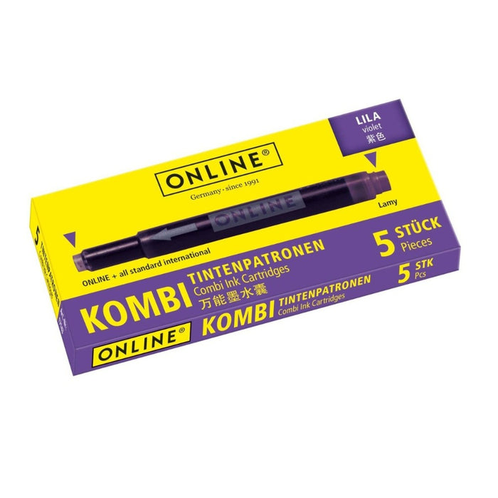 ONLINE, Combi Ink Cartridge - VIOLET 