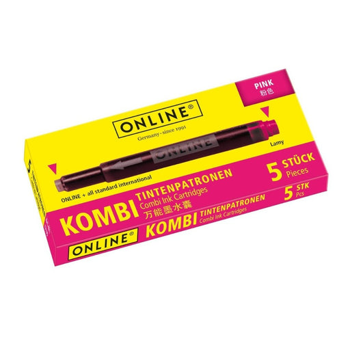 ONLINE, Combi Ink Cartridge - PINK 