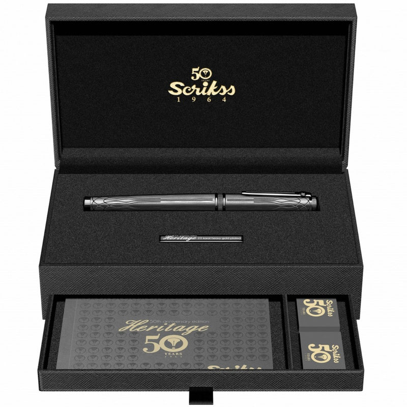 SCRIKSS, Fountain Pen - HERITAGE TITANIUM BT 21