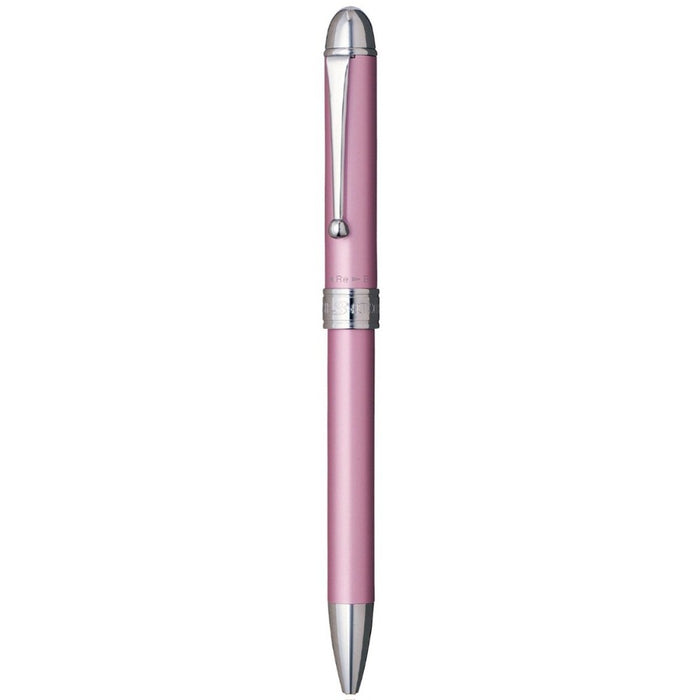 PLATINUM, Multi Function Pen - DOUBLE 3 ACTION Alumite Finish Metal Pen FRESH PEACH.