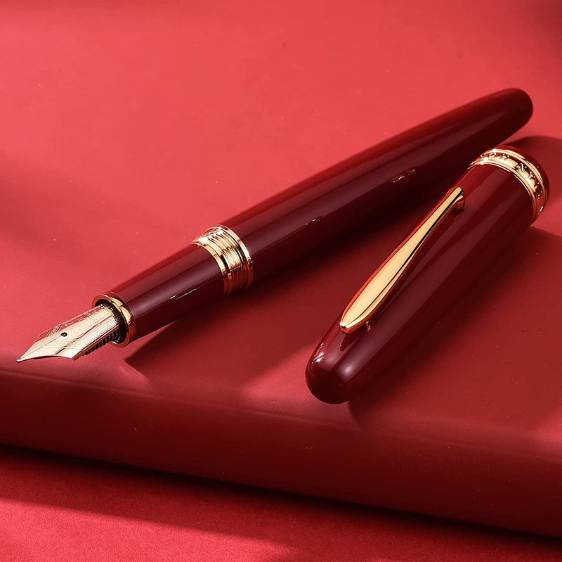 HONGDIAN, Fountain Pen - 1841 RED.