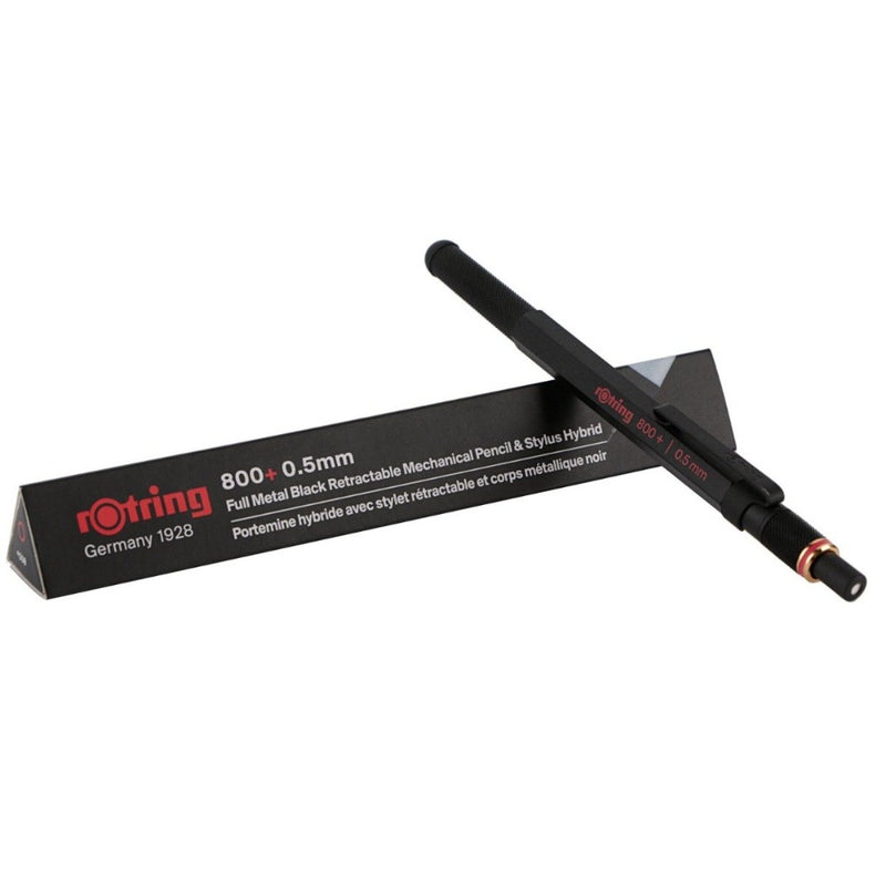 ROTRING, Mechanical Pencil - 800+ HYBRID STYLUS BLACK 2