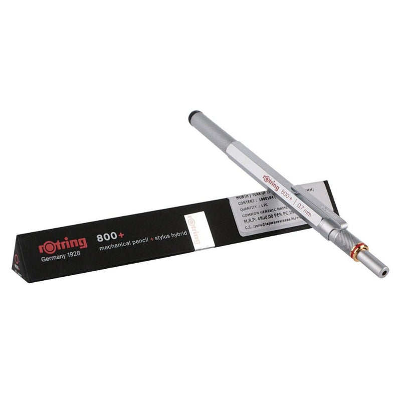 ROTRING, Mechanical Pencil - 800+ HYBRID STYLUS SILVER 5