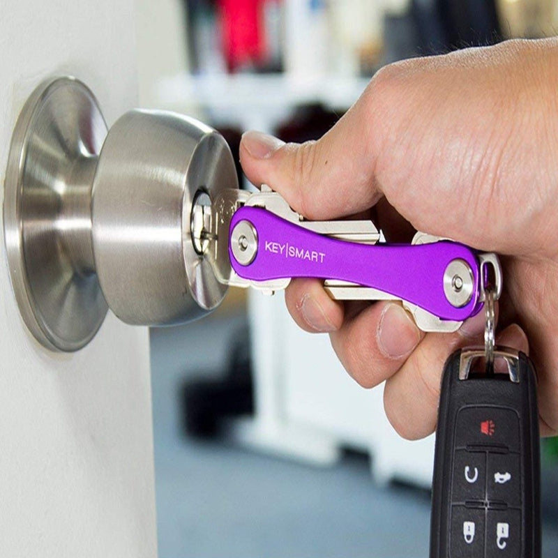 KEYSMART, Compact KEY HOLDER - PURPLE 3