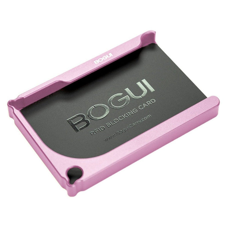 KEYSMART, Card Holder - BOGUI CLICK with RFID CARD PINK 