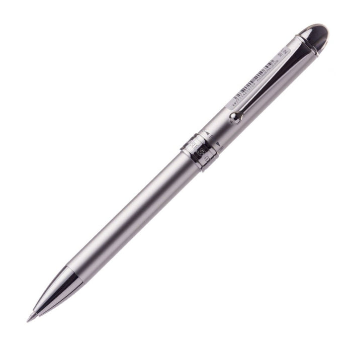 PLATINUM, Multi Function Pen - DOUBLE 3 ACTION Alumite Finish Metal Pen ICE WHITE 1