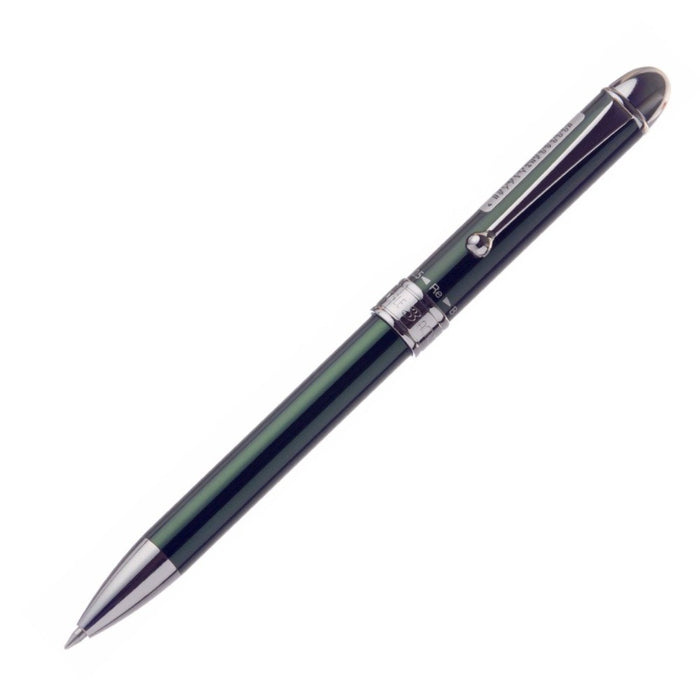 PLATINUM, Multi Function Pen - DOUBLE 3 ACTION Alumite Finish Metal Pen GREEN 1