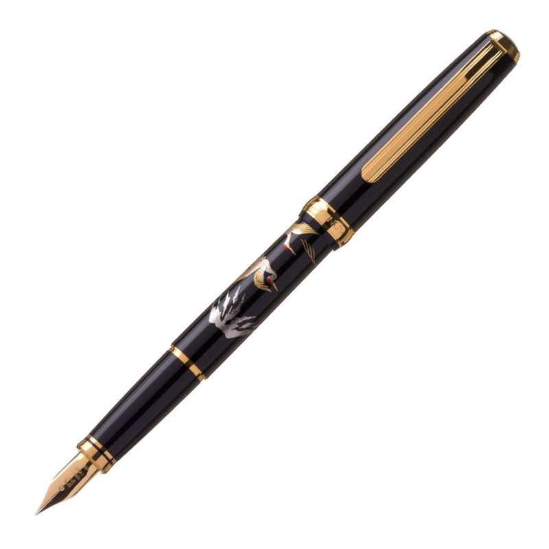 PLATINUM, Fountain Pen - VICOH MODERN MAKI-E CRANE & MT. FUJI 1