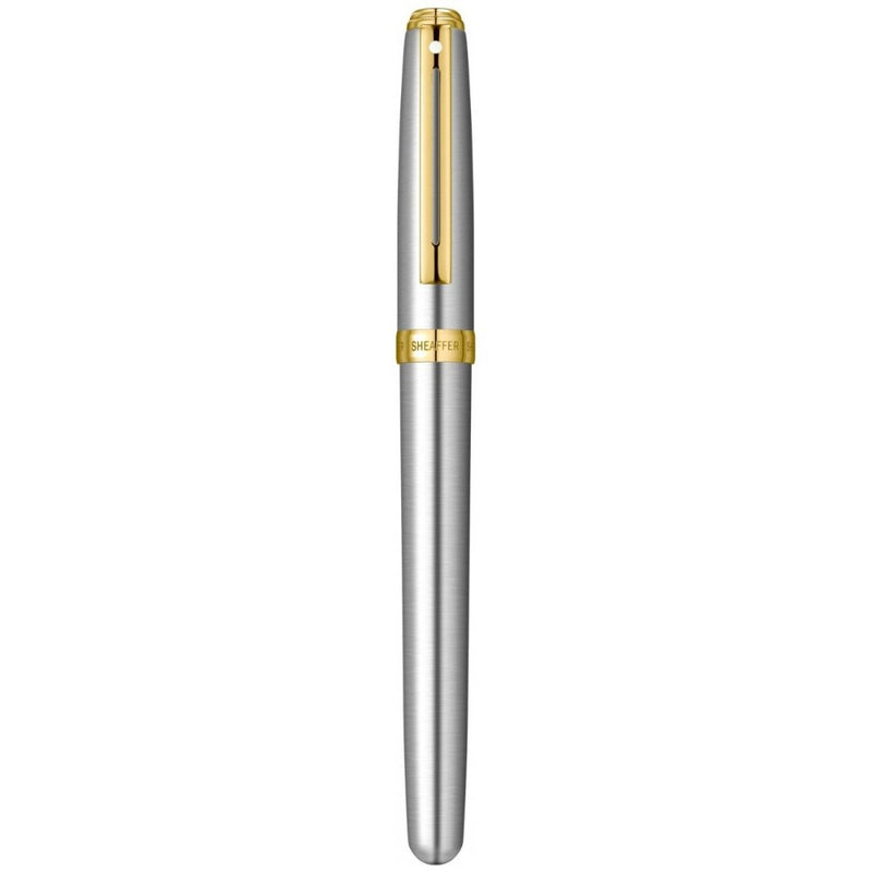 SHEAFFER, Fountain Pen - PRELUDE 342 BRUSHED CHROME GT 