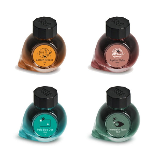 COLORVERSE, Ink 4 Bottles - 2018 Limited Edition VOYAGER 1 (15ml) 