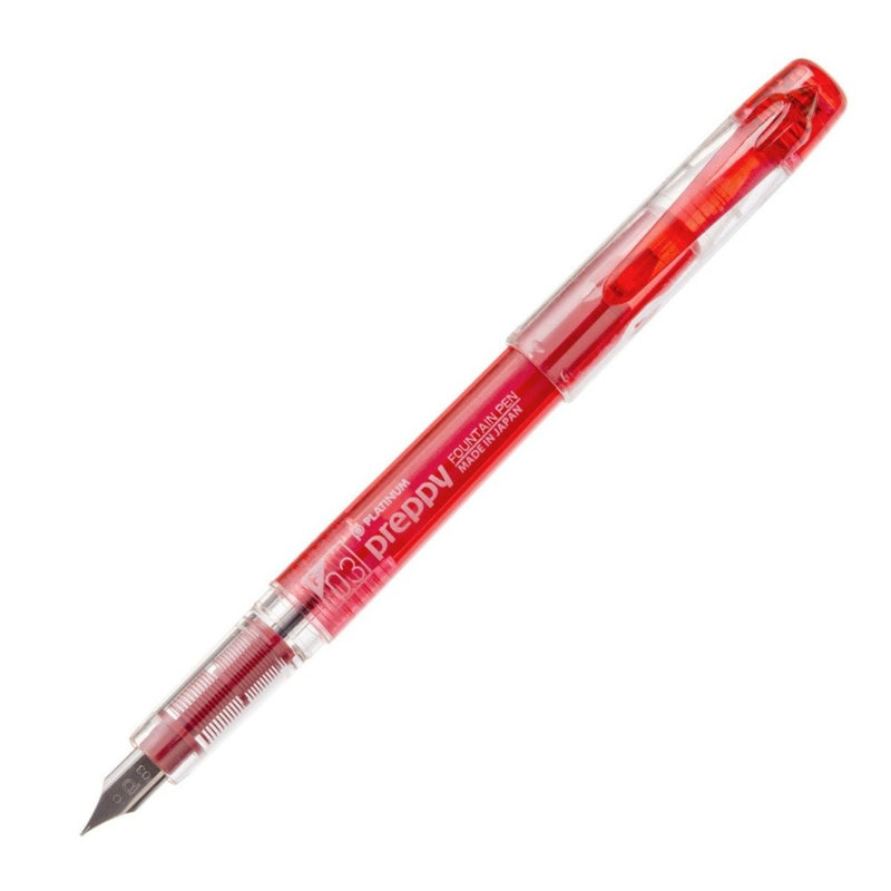 PLATINUM, Fountain Pen - PREPPY RED 1