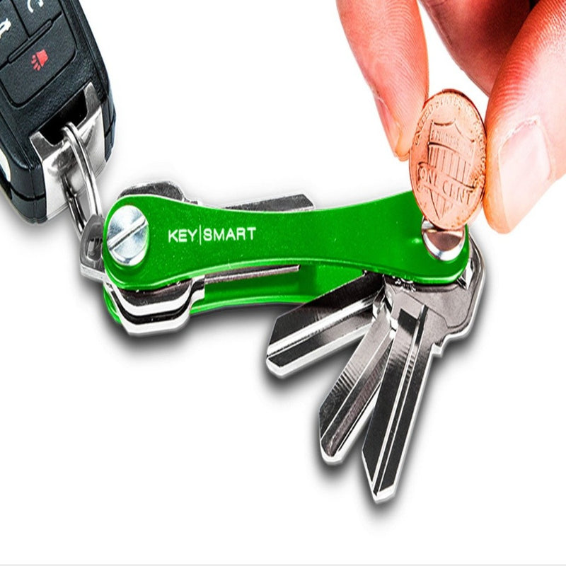 KEYSMART, Compact KEY HOLDER - GREEN 5