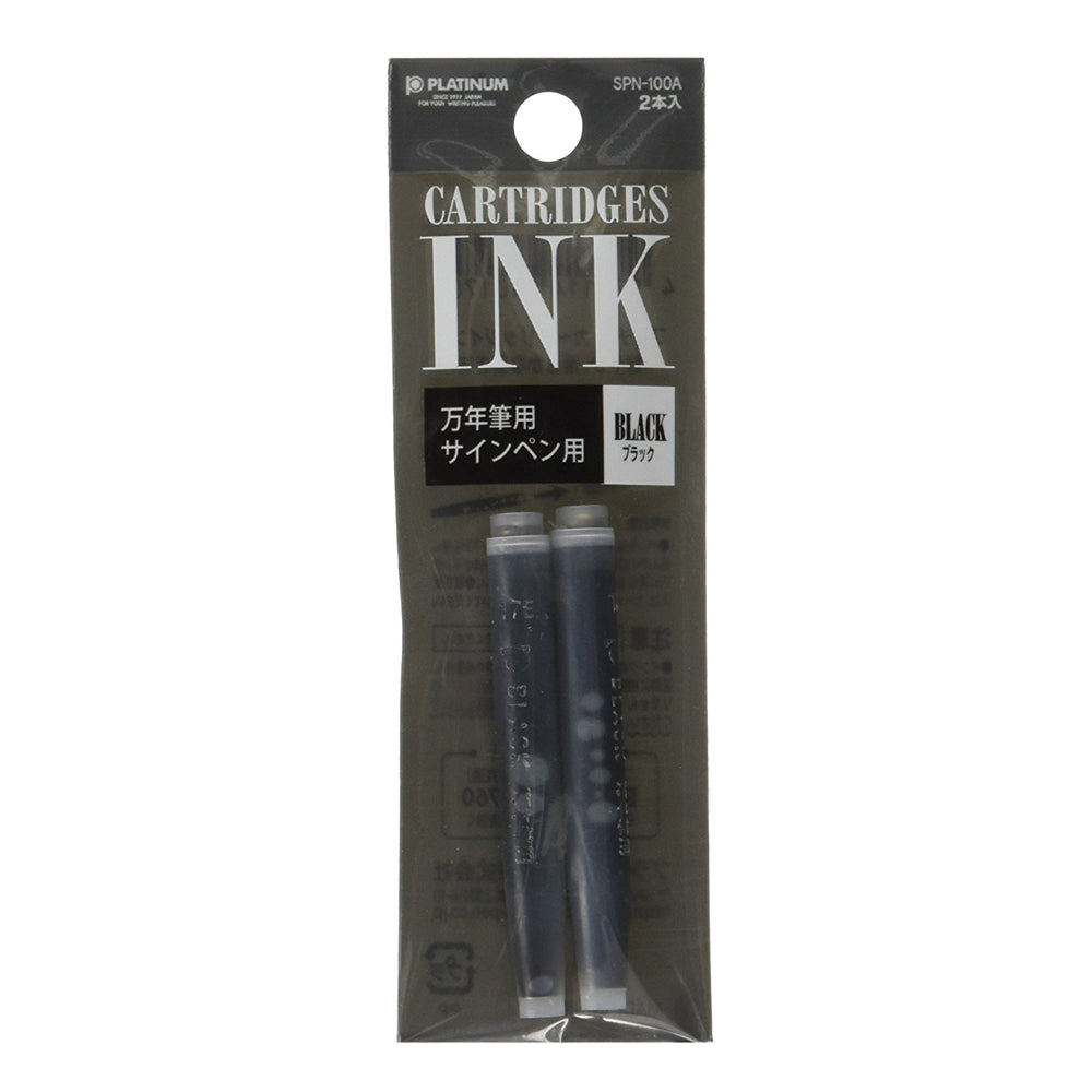 PLATINUM, Dye Ink Cartridge - BLACK 