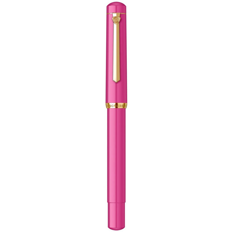 SCRIKSS, Fountain Pen - 419 Piston Filler PINK GT 