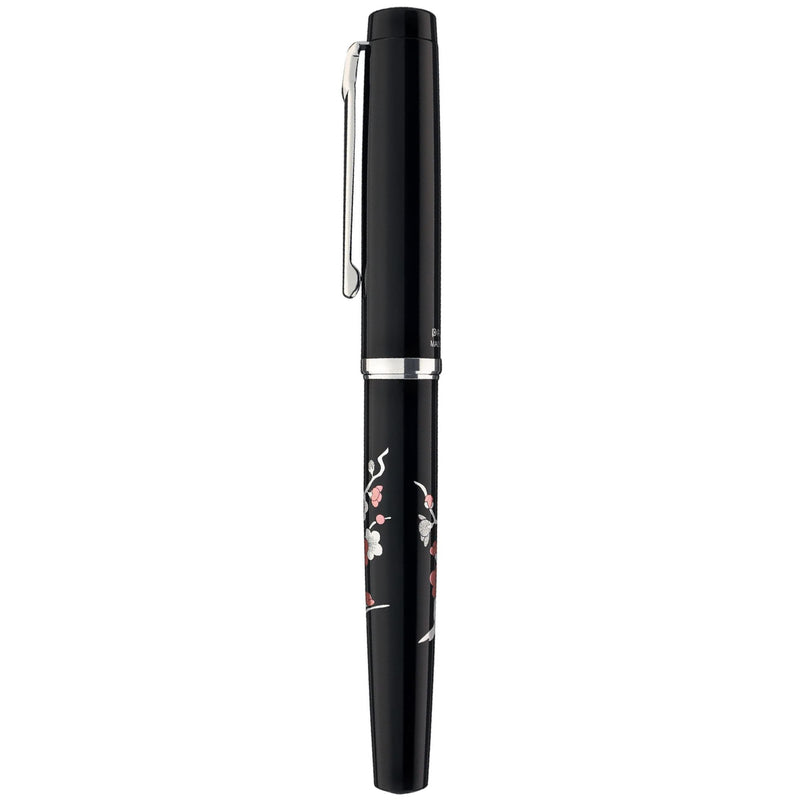 PLATINUM, Fountain Pen - Limited Edition PROCYON Maki-e BRUSH WARBLER ON PLUM TREE 1