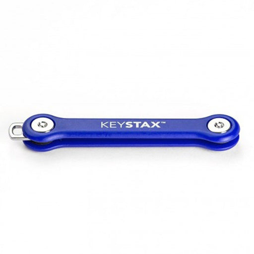 KEYSMART, Compact KEY HOLDER - STAX BLUE 