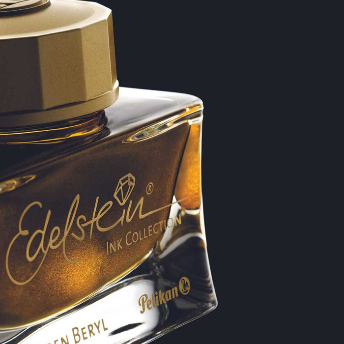 PELIKAN, Ink Bottle - EDELSTEIN GOLDEN BERYL (50mL).