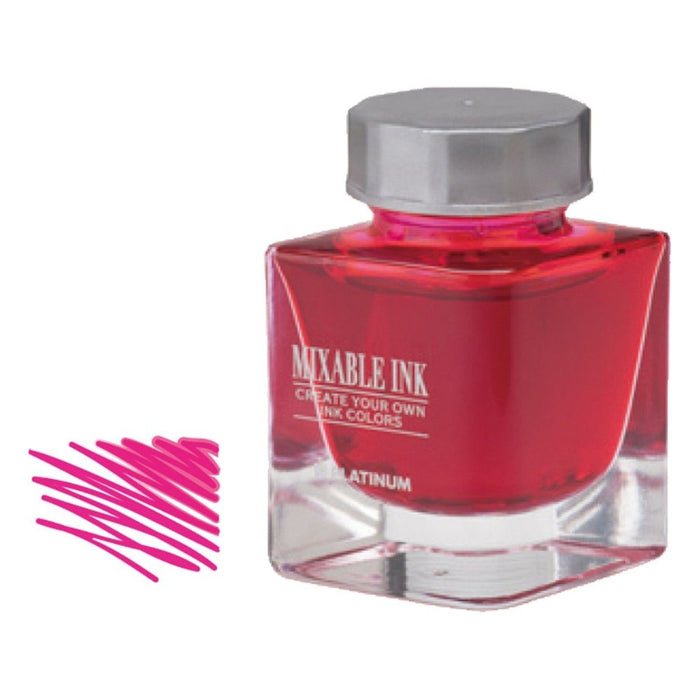 PLATINUM, Mixable Ink Bottle Mini - CYCLAMEN PINK 20ml 1