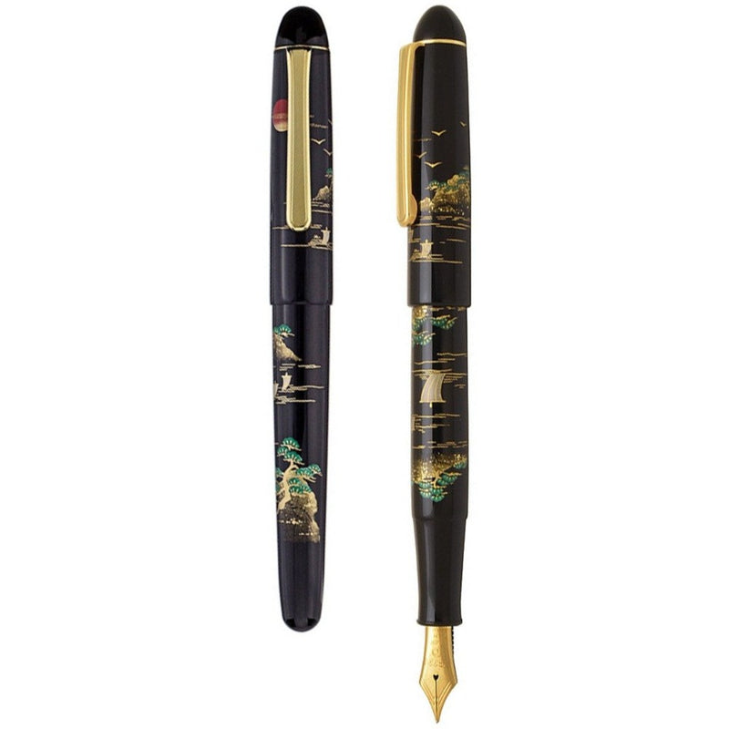 PLATINUM, Fountain Pen - #3776 CENTURY 'Kaga' Maki-e SANSUI 7