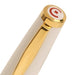 CLEOSKRIBENT, Ballpoint Pen - CLASSIC GOLD WHITE 2