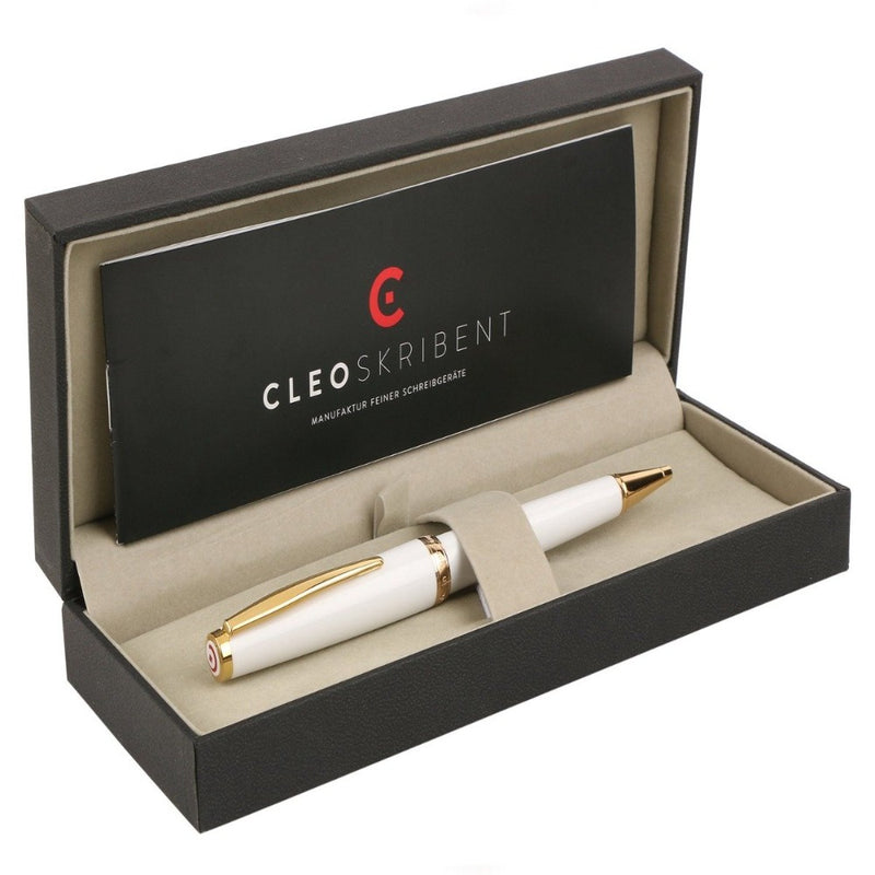 CLEOSKRIBENT, Ballpoint Pen - CLASSIC GOLD WHITE 4
