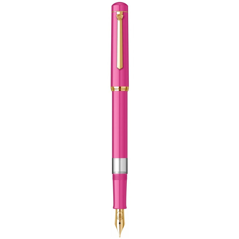SCRIKSS, Fountain Pen - 419 Piston Filler PINK GT 1