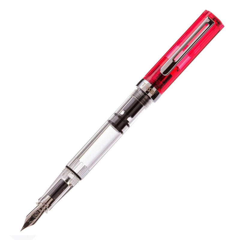 TWSBI, Fountain Pen - ECO TRANSPARENT BLOSSOM RED.