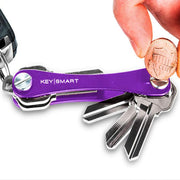 KEYSMART, Compact KEY HOLDER - PURPLE 2