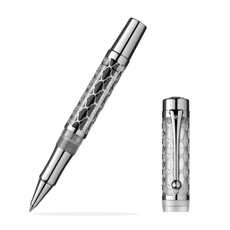 LABAN, Roller Pen - FLORA SILVER.