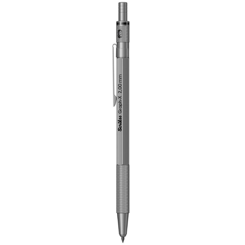 SCRIKSS, Mechanical Pencil - GRAPH X SATIN GRAY TT  1
