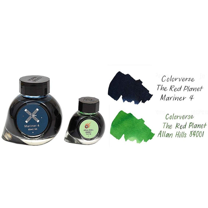 COLORVERSE, Ink 2 Bottles - THE RED PLANET Season 5 MARINER 4 & ALLAN HILLS 84001 (65ml+15ml) 2