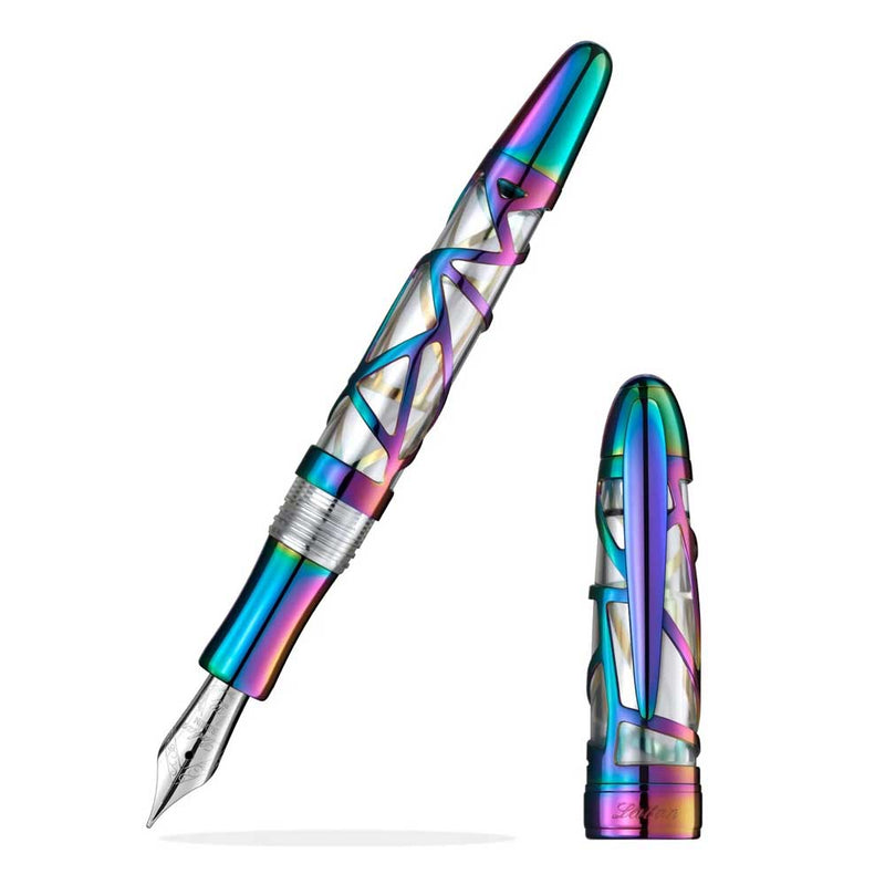 LABAN, Fountain Pen - SKELETON RAINBOW.