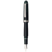 PLATINUM, Fountain Pen - #3776 CENTURY silver trim LAUREL GREEN 