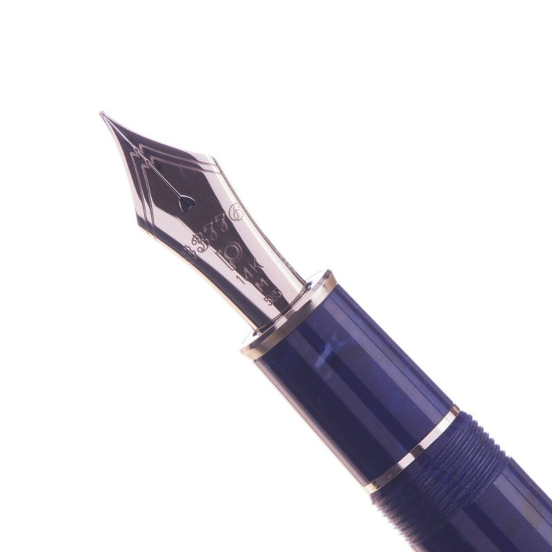 PLATINUM, Fountain Pen - #3776 CENTURY CELLULOID MIDNIGHT OCEAN 2