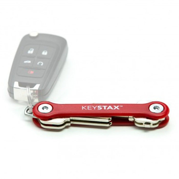KEYSMART, Compact KEY HOLDER - STAX RED 1