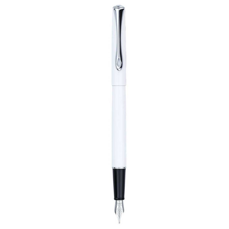 DIPLOMAT, Fountain Pen - TRAVELLER SNOW WHITE.