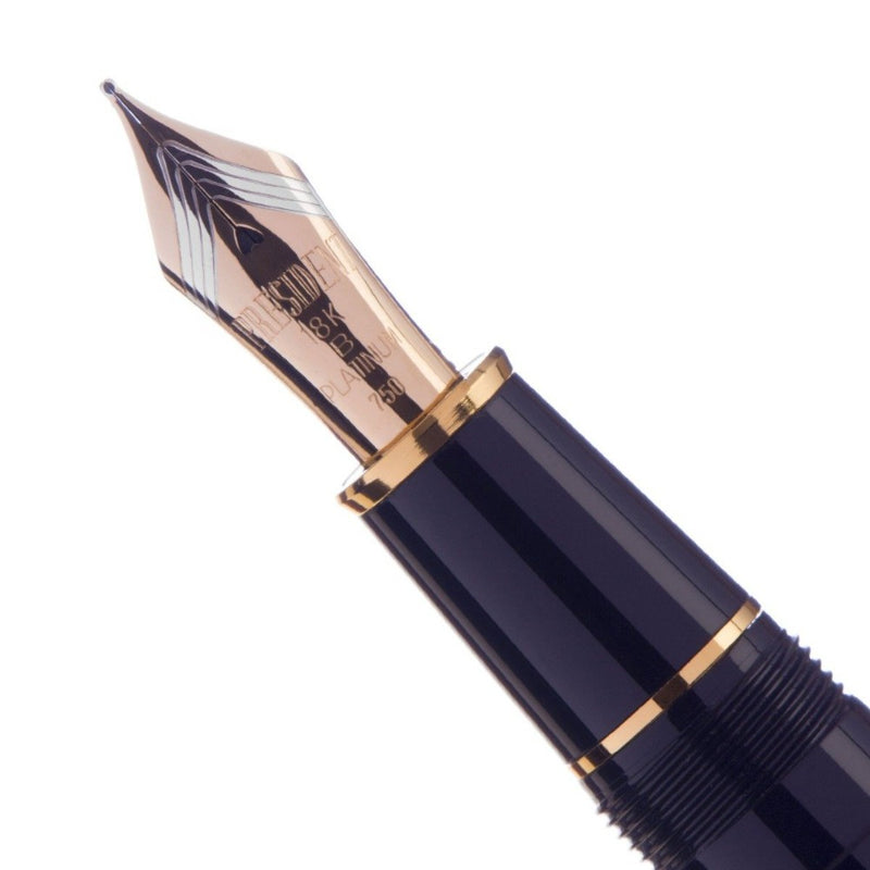PLATINUM, Fountain Pen - PRESIDENT BLACK 5