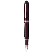 PLATINUM, Fountain Pen - #3776 CENTURY silver trim BURGUNDY 