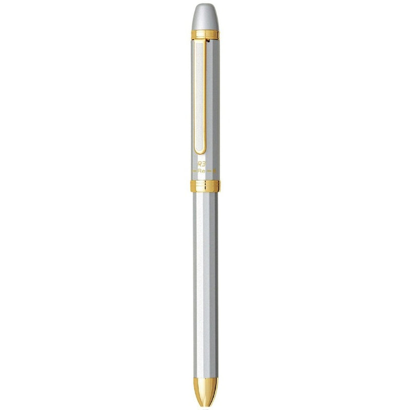 PLATINUM, Multi Function Pen - DODECAGON SLIM SILVER