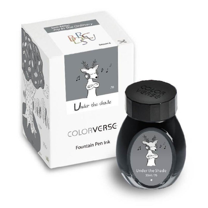COLORVERSE, Ink Bottle - JOY IN THE ORDINARY Earth Edition UNDER THE SHADE (30ml) 4